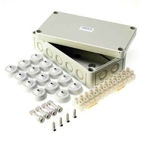 cable junction box outside house|large waterproof electrical junction box.